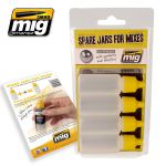 A.MIG-8004 - Spare Jars for Mixes (4szt. x 17ml)