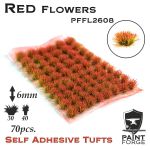 Paint Forge PFFL2608 - Red Flowers 6mm