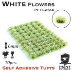 Paint Forge PFFL2614 - White Flowers 6mm