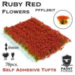 Paint Forge PFFL2617 - Ruby Red Flowers 6mm