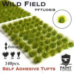 Paint Forge PFTU0618 - Wild field Grass Tufts 6mm