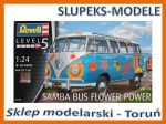 Revell 07050 - VW T1 Samba Bus Flower Power 1/24