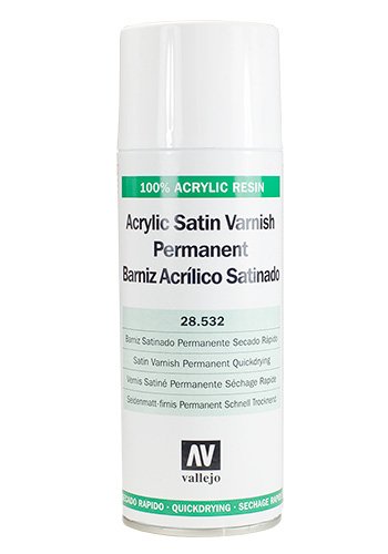 28532 Vallejo Varnish satin aerosol 400ml :: Paints :: Vallejo