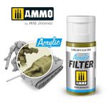 A.Mig-0814 - Acrylic Filter Olive Drab (15ml)