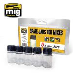A.MIG-8033 - Spare Jars For Mixes 5 x 35 ml