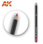 AK-10020 - Watercolor Pencil Red Primer - Kredka do weatheringu