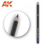AK-10022 - Watercolor Pencil Dark Blue - Kredka do weatheringu