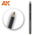 AK-10028 - Watercolor Pencil Earth Brown - Kredka do weatheringu