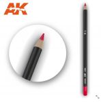 AK-10031 - Watercolor Pencil Red - Kredka do weatheringu