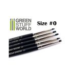 Green Stuff World 1023 -  Color Shaper Black - Size #0 (5szt.)
