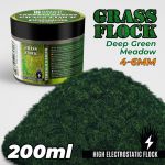 Green Stuff World 11161 - Static Grass Flock 4-6mm - DEEP GREEN MEADOW