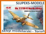 ICM 48265 - He 111H-6 North Africa, WWII German Bomber 1/48