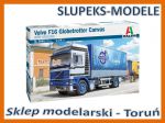 Italeri 3945 - VOLVO F16 Globetrotter Canvas Truck with elevator 1/24