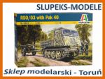 Italeri 6563 - Steyr RSO/03 with PAK 40 1/35