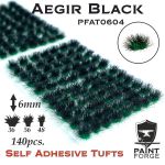 Paint Forge PFAT0604 - Aegir Black Alien Tufts 6mm
