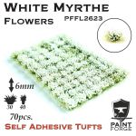 Paint Forge PFFL2623 - White Myrthe Flowers 6mm