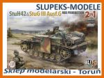 Takom-Blitz 8017 - StuH 42 And StuG III Ausf.G Mid Production 2 In 1 1/35