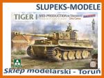 Takom 2200 - Tiger I Mid-Production With Zimmerit Sd.Kfz.181 Pz.Kpfw.VI Ausf.E Otto Carius 1/35