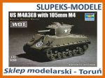Trumpeter 07168 - US M4A3E8 with 105mm M4 1/72
