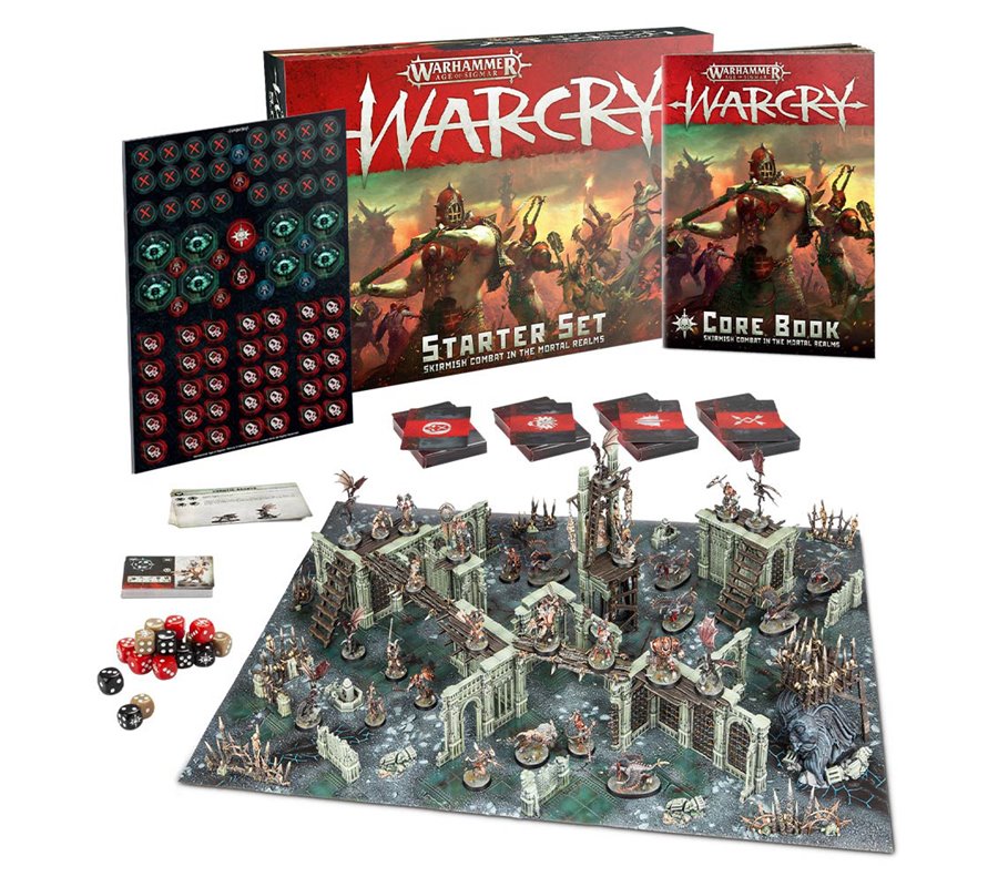 Игра starter. Warcry стартовый набор. Warcry Starter Set Terrain. Кубик Warcry. Warcry Catacombs Starter Set.